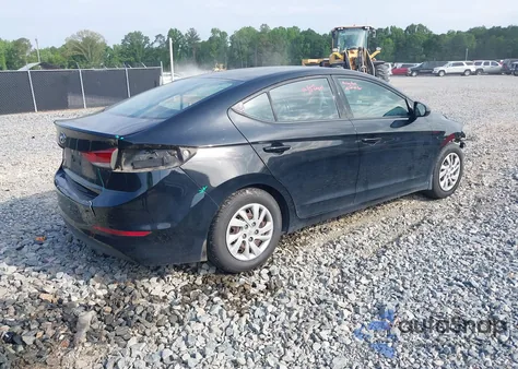 2018 Hyundai Elantra Se from USA, damaged, VIN 5NPD74LF7JH351495
